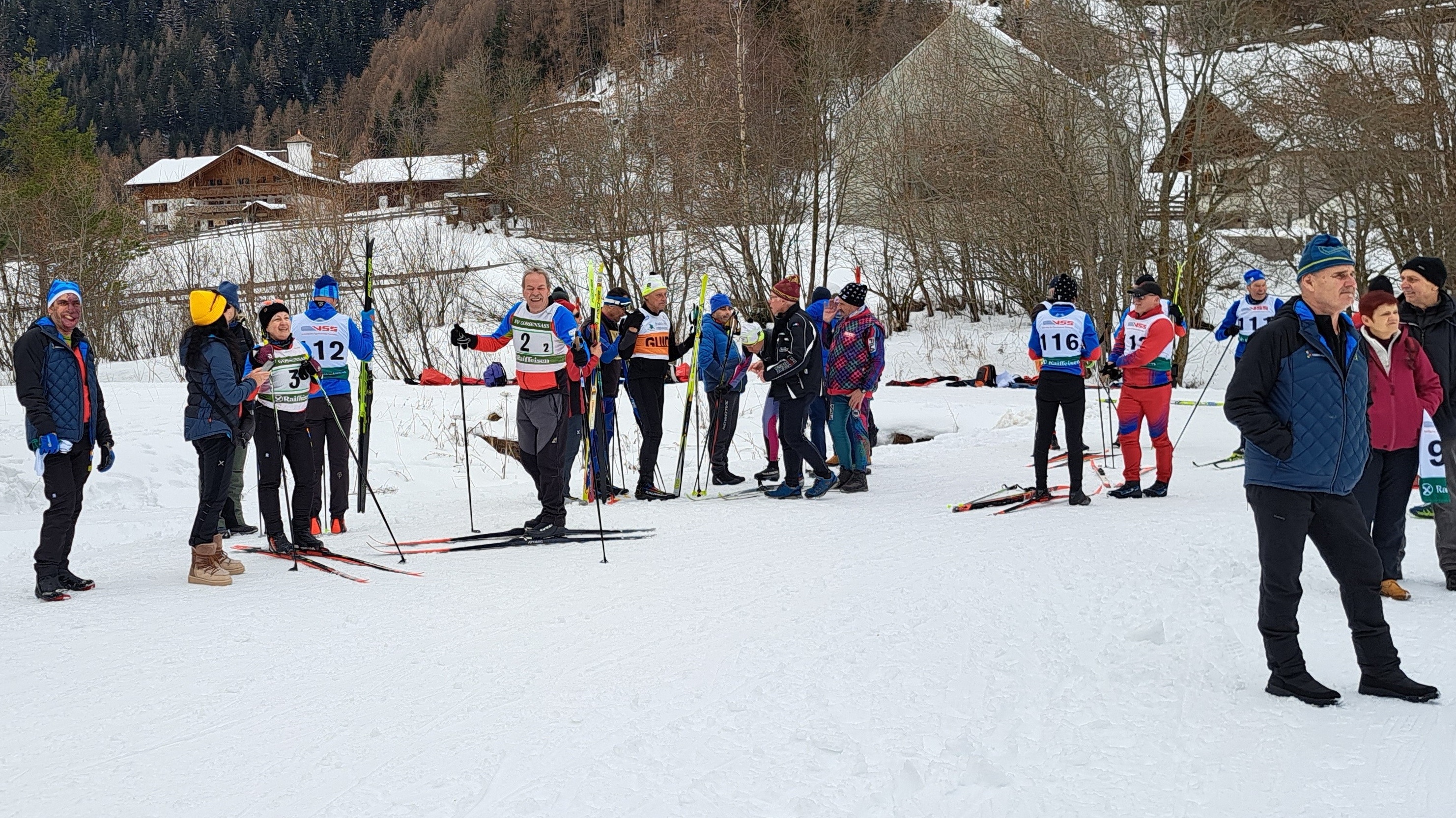 Fondisti alla partenza