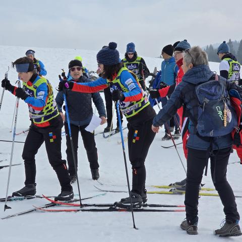 Kurz vor dem Start