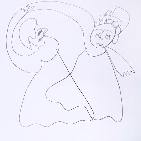 Disegno di Giuliana Castlunger