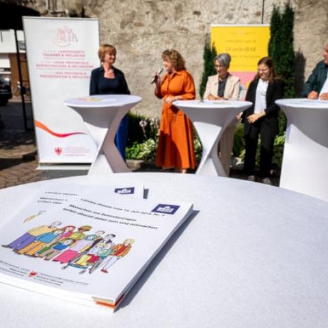 Während der Pressekonferenz