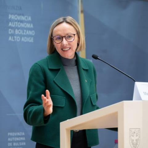 Assessora provinciale Magdalena Amhof