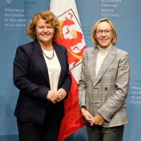 Landesrätinnen Pamer und Amhof
