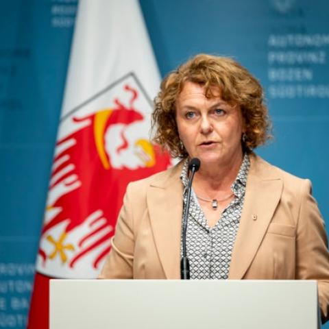 L'Assessora provinciale Rosmarie Pamer