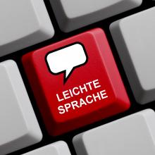 Computertaste mit Aufschrift