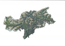 Karte von Südtirol