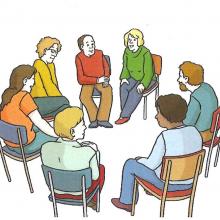 Disegno di un gruppo di lavoro