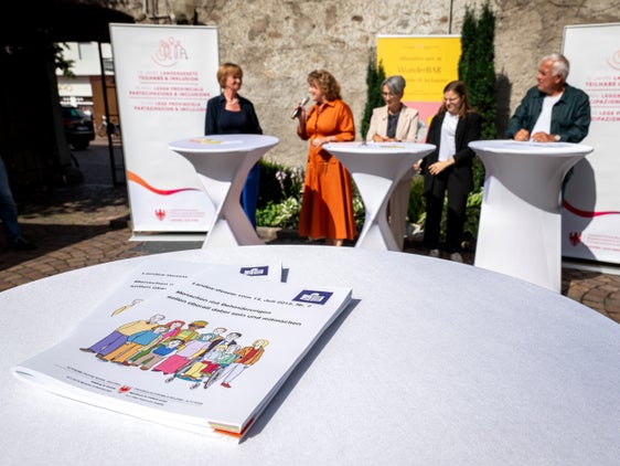 Während der Pressekonferenz