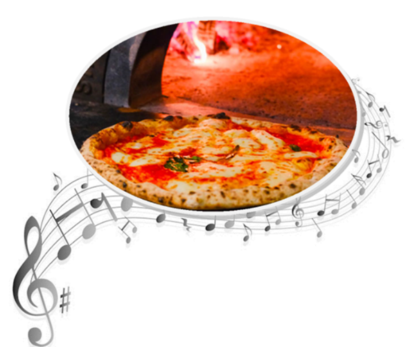 Una pizza